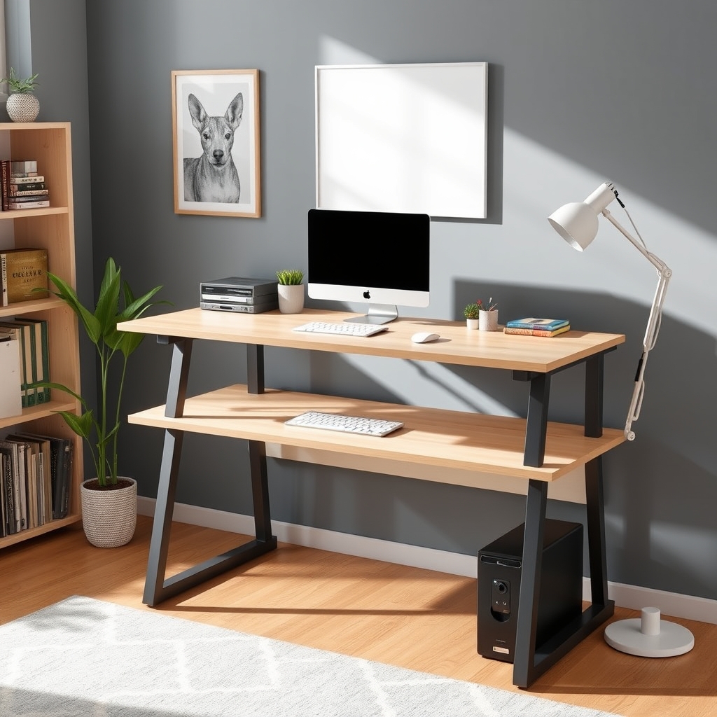 The Best Standing Desks for Your Home Office hero illustration