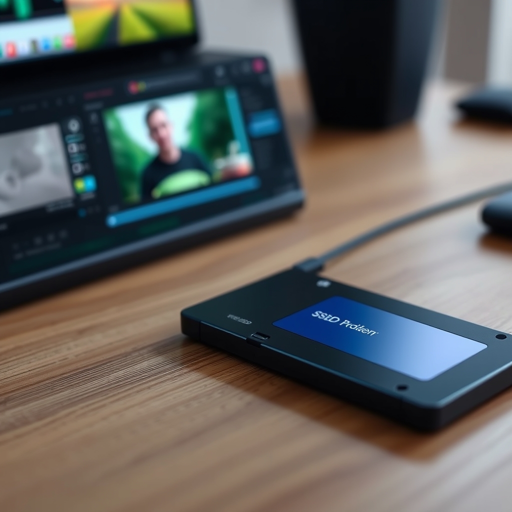Best External SSDs for Video Editing Laptops in the UK (2024) hero illustration